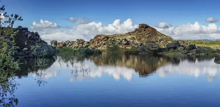 Heiðmörk on a beautiful day 