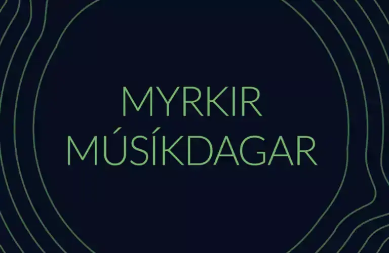 Myrkir músíkdagar logo