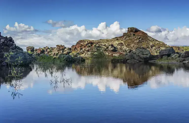 Heiðmörk on a beautiful day 